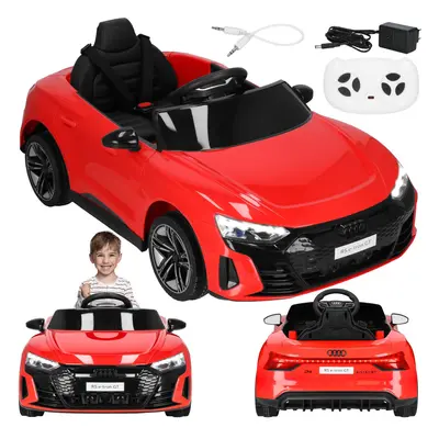 Samochód na akumulator Audi auto elektryczne dla dzieci, jeździk na pilota z klaksonem, melodie 