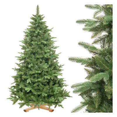 Choinka sztuczna 220 cm Premium Royal Trees świerk syberyjski z drewnianym stojakiem