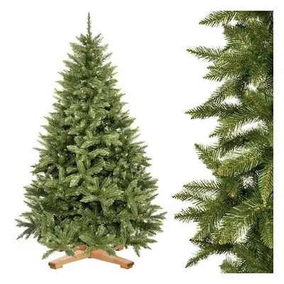 Choinka sztuczna 220 cm Premium Royal Trees świerk kaukaski z drewnianym stojakiem