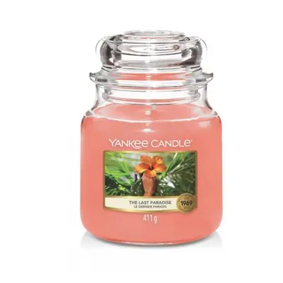 YANKEE CANDLE - Średnia świeca zapachowa w słoiku - The Last Paradise ∅ 11 x 13 cm pomarańczowy