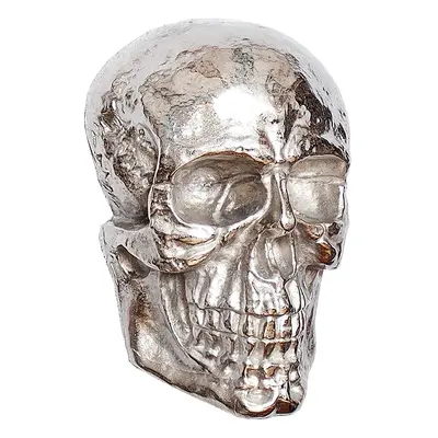 Dekoracja ścienna Skull 40cm srebrna Invicta