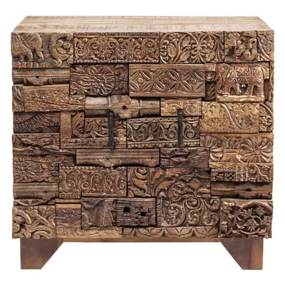 Komoda Shanti Surprise Puzzle Nature dwudrzwiowa
