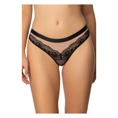 Stringi czarny Zoya S-4054/4