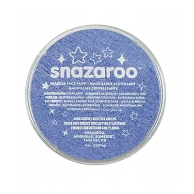Snazaroo Farba do ciała 18 ml Sparkle: Blue