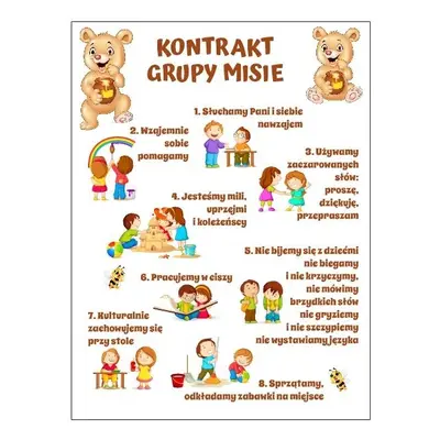 Kontrakt grupy Misie - naklejka