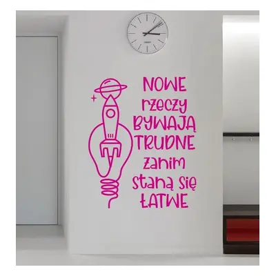 Nowe rzeczy bywają trudne