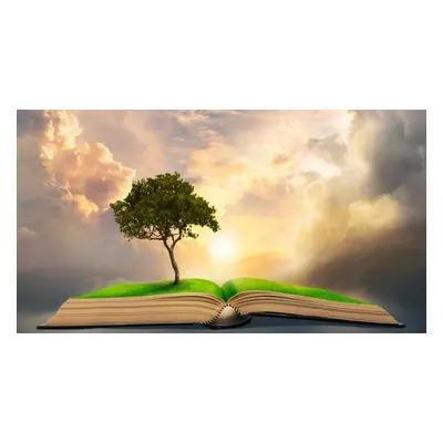 Drzewo wyrastające z otwartej książki