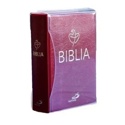 Biblia Tabor - bordowa PCV