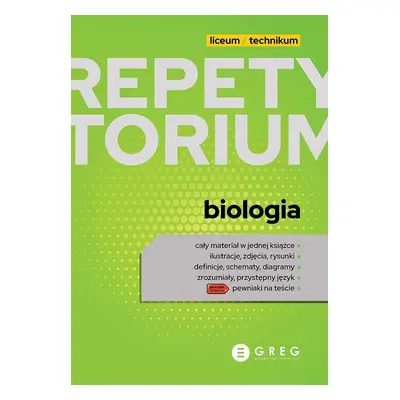 Biologia. Repetytorium liceum/technikum 2023