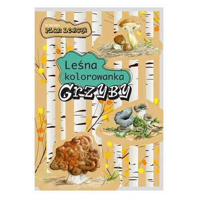 Leśna kolorowanka. Grzyby