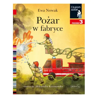 Pożar w fabryce. Czytam sobie. Poziom 3