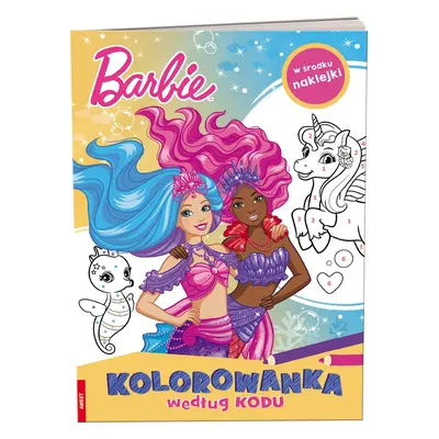 Barbie Dreamtopia Kolorowanka według kodu KKO-1401