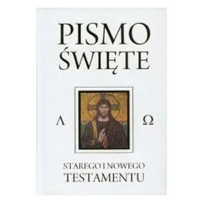 Pismo Święte Starego i Nowego Testamentu białe