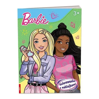 Barbie. Kolorowanka z naklejkami