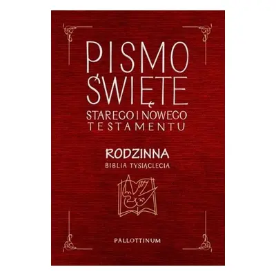 Biblia Tysiąclecia rodzinna czerwona