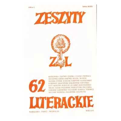 Zeszyty literackie 62 2/1998