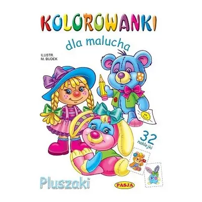 Pluszaki kolorowanki dla malucha