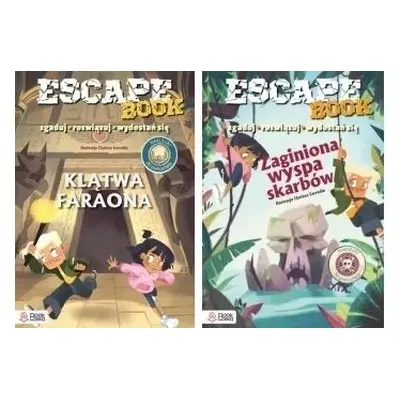 Escape Books Pakiet: Klątwa Faraona + Zaginiona..