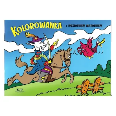 Kolorowanka z Koziołkiem Matołkiem - konik