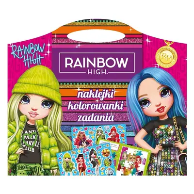 Rainbow High. Naklejki, kolorowanki, zadania