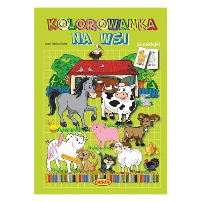 Kolorowanka na wsi