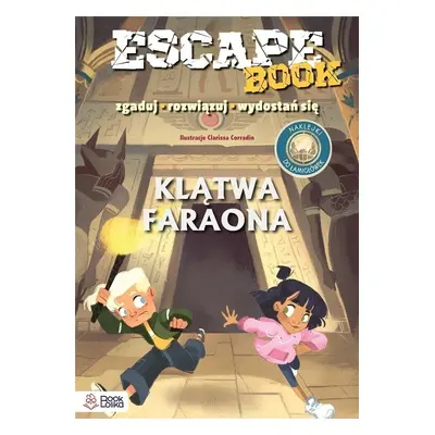 Escape Books. Klątwa faraona. Zgaduj, rozwiązuj...