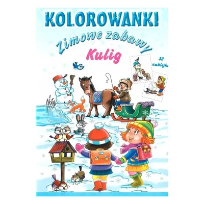 Kolorowanki Zimowe ferie