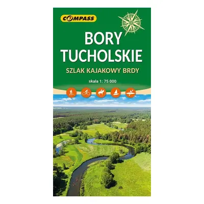 Mapa - Bory Tucholskie 1:75 000