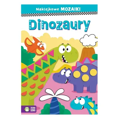 Naklejkowe mozaiki. Dinozaury