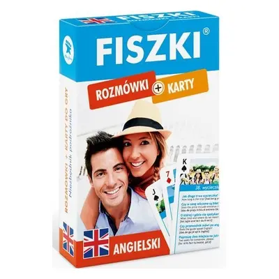 Rozmówki angielski fiszki + karty do gry