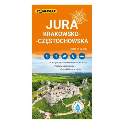 Mapa - Jura Krakowsko-Częstochowska 1:50 000