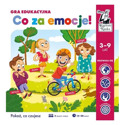 Co za emocje! Gra edukacyjna. Kapitan Nauka