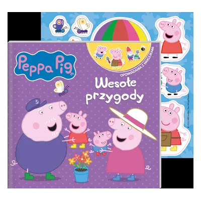 Wakacyjne przygody. Świnka Peppa. Opowiadania z naklejkami