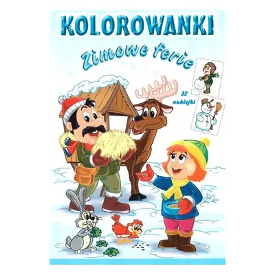 Kolorowanki Zimowe ferie