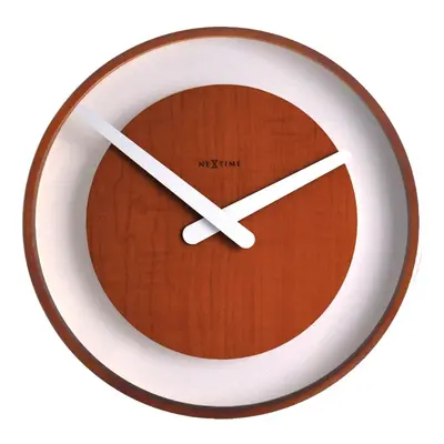 Zegar (ciemny) Wood Loop Nextime