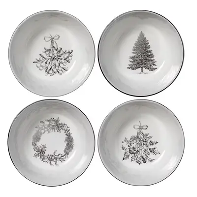 Miska 11 cm 4 szt. Winter White Wedgwood