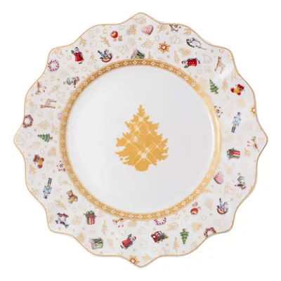 Talerz śniadaniowy (biało-złoty) Anniversary Edition 2020 Toy's Delight Villeroy & Boch