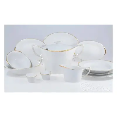 Serwis obiadowy dla 12 os. / 45 części - 9894 HAPPA Złoto