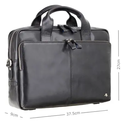 Torba na laptop 13'' ze skóry licowej Visconti ML-30