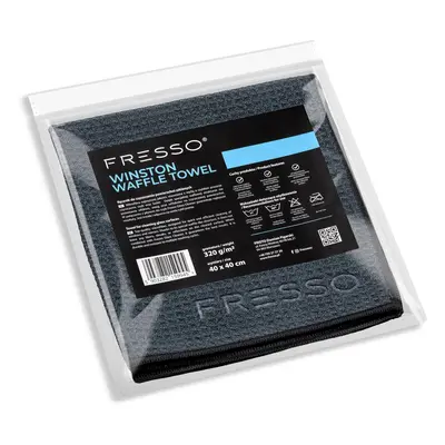 Fresso Winston Waffle Towel - mikrofibra waflowa do szyb, 320gsm, 40x40 cm