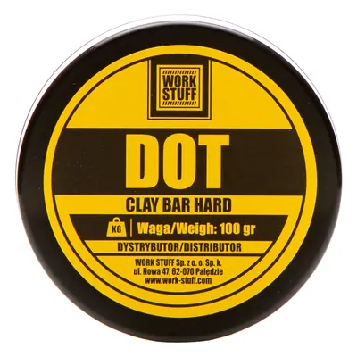 Work Stuff Dot Clay Bar Hard – twarda glinka do oczyszczania lakieru 100g