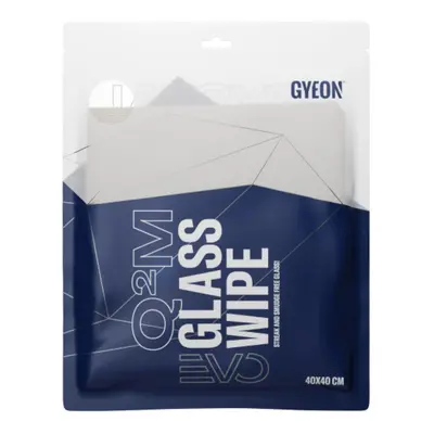 GYEON Q2M GlassWipe EVO - mikrofibra do czyszczenia szyb, 390gsm, 40x40cm