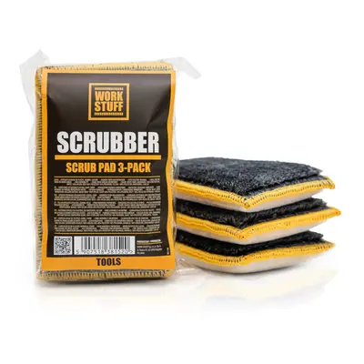 Work Stuff Scrubber Scrub Pad - dwustronny pad do czyszczenia wnętrza 3pack