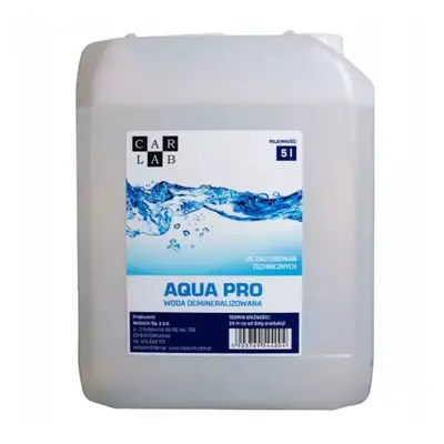 CarLab Aqua Pro - Woda demineralizowana 5L