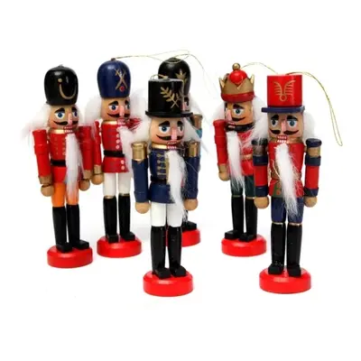 Zawieszka dziadek do orzechów Zestaw 6 szt.