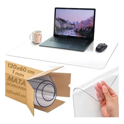 Mata ochronna podkładka na podłogę biurko stół laptop pod krzesło 60x120 cm