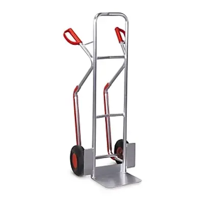 Aluminiowy wózek dwukołowy transportowy