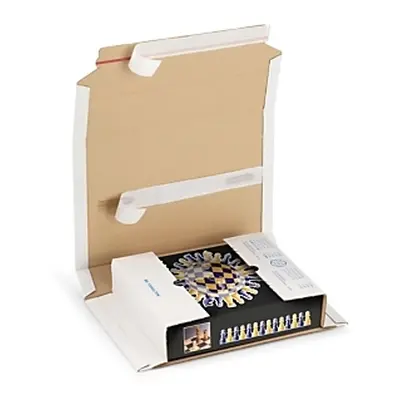 25 x Opakowania na książki białe Multiwell