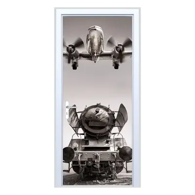 Fototapeta na drzwi samolot 071p