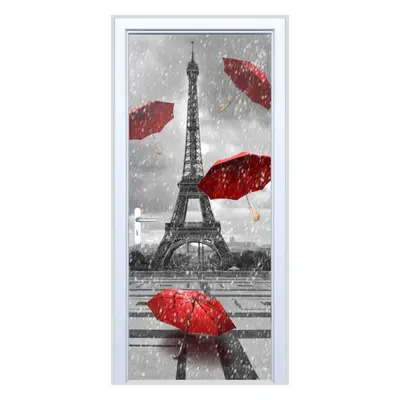 Naklejki na drzwi Paryż 274s